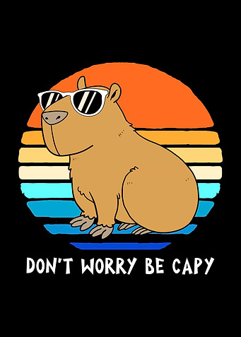 Be Happy Capybara