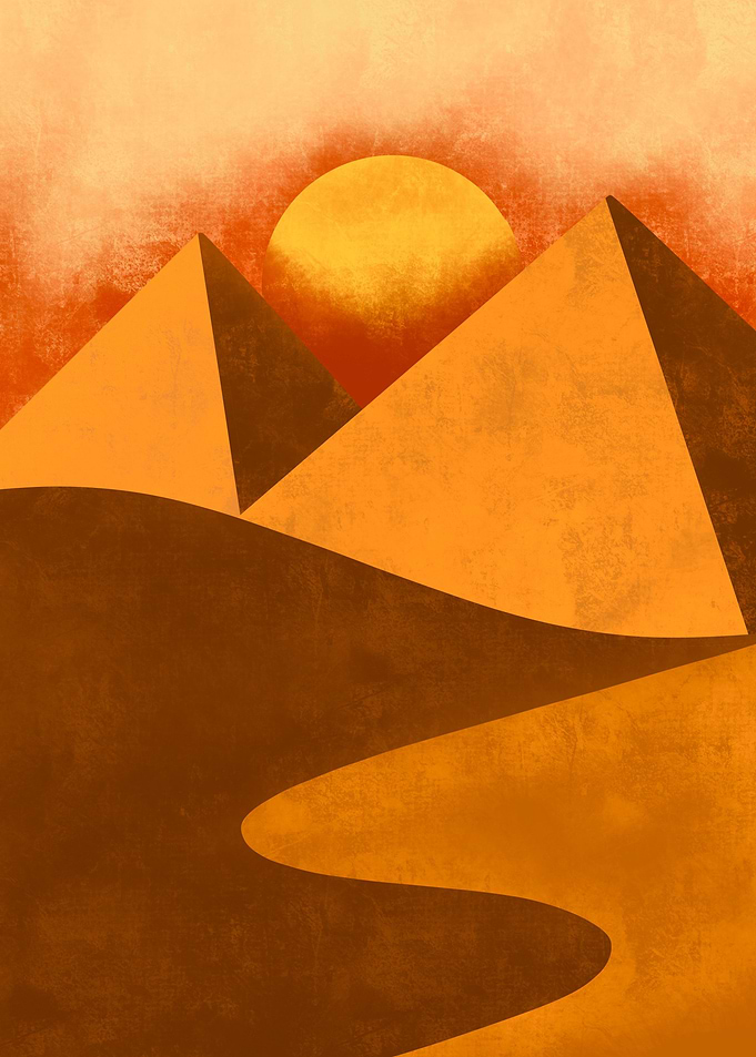 Sand pyramid