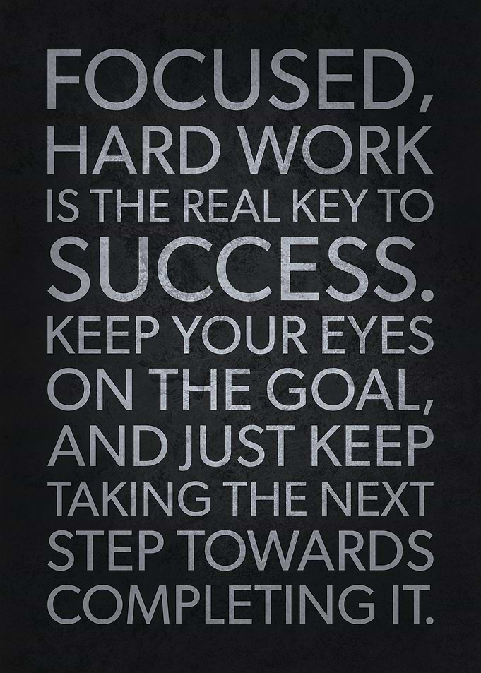 The Real Key To Success