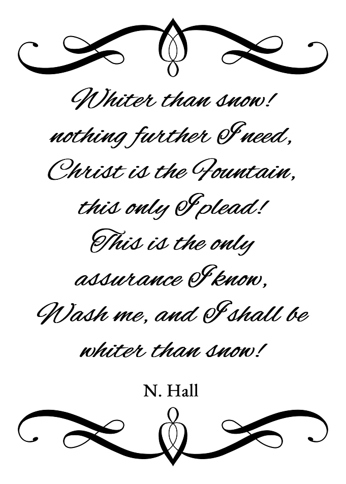 Whiter than Snow