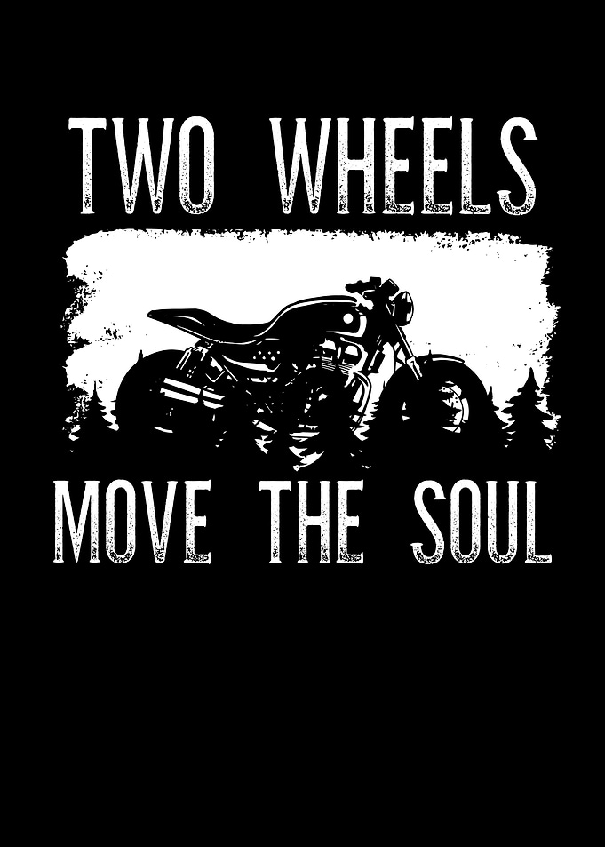 My motorcycle move the sou