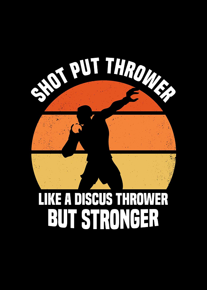 Shot Putter Sports Gifts