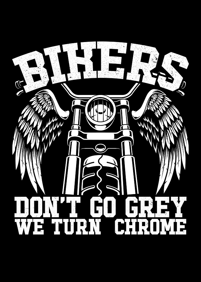 Bikers dont go grey turn c