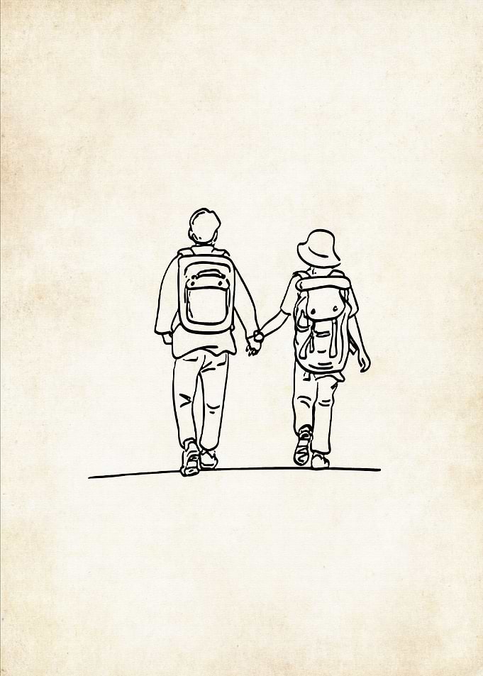Hiking Couple