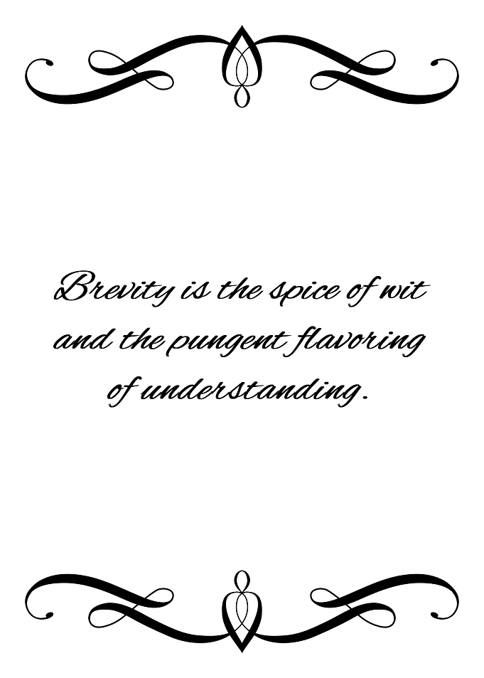 Brevity