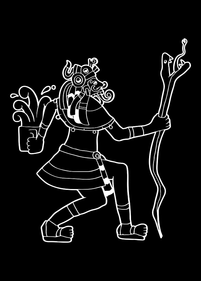 Tlaloc Aztec Rain God