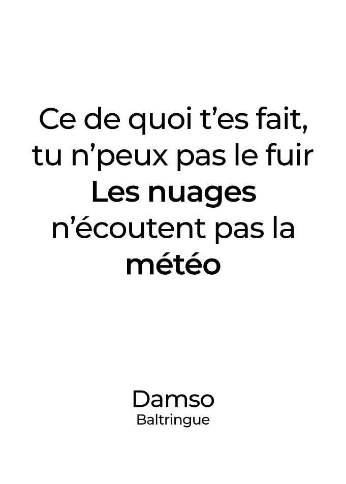 Damso Poster