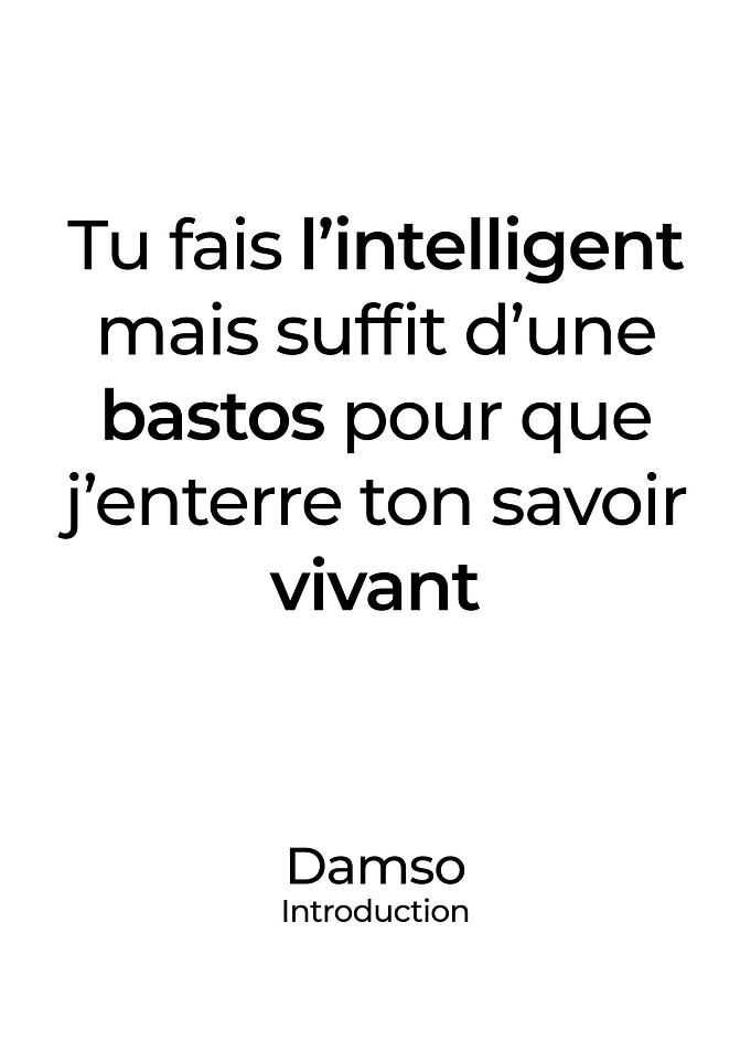 Damso Poster