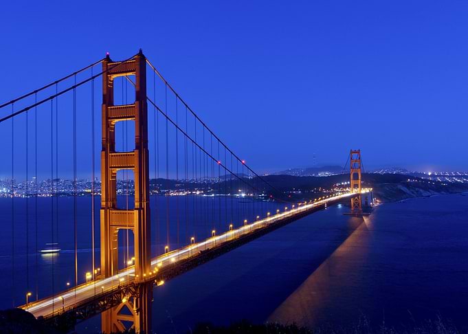 Golden Gate bridge USA