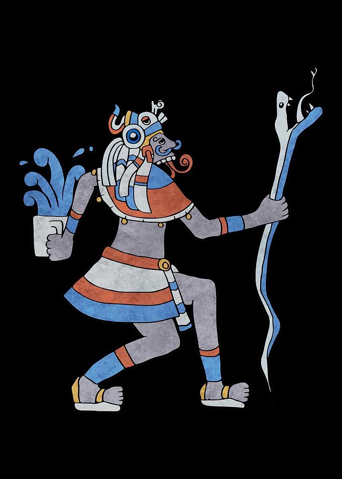 Tlaloc Aztec Rain God