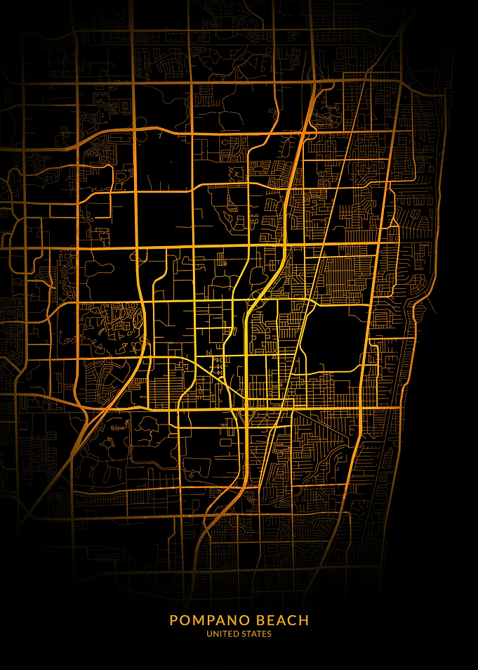 Pompano Beach City Map
