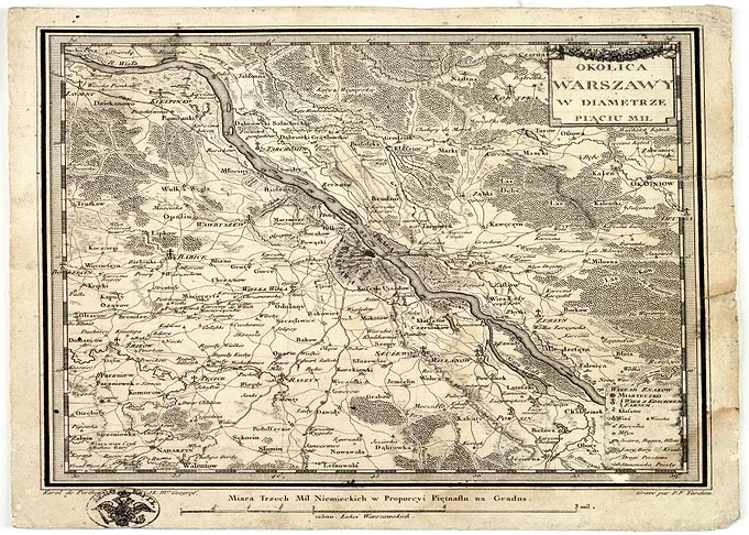 Plan of Warsaw