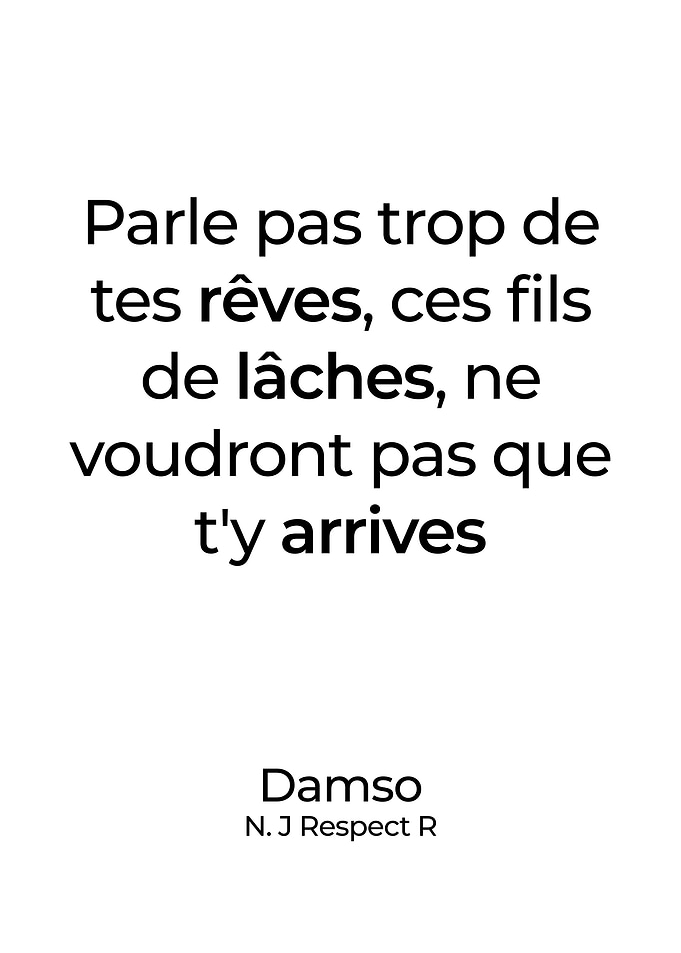 Damso Poster