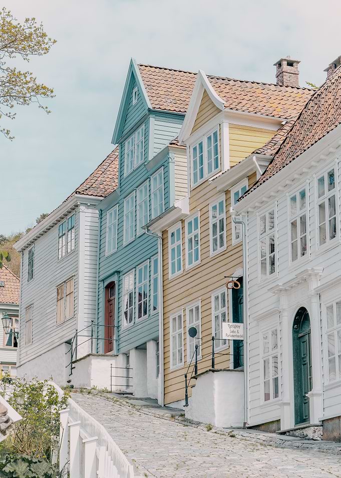 Pastel Bergen Norway