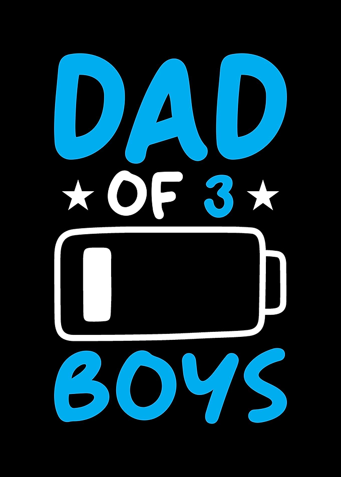Dad Of 3 Boys