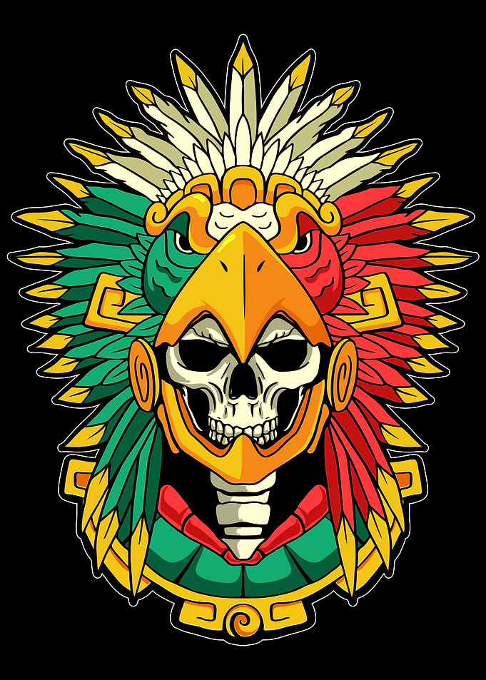Aztec Eagle Warrior Mayan