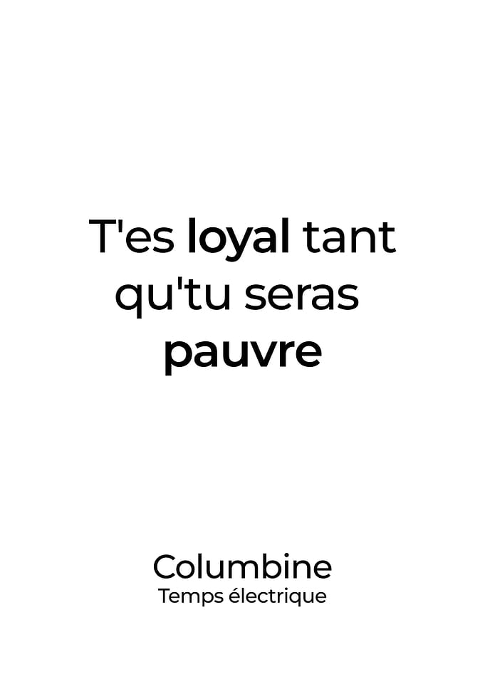 Columbine Poster