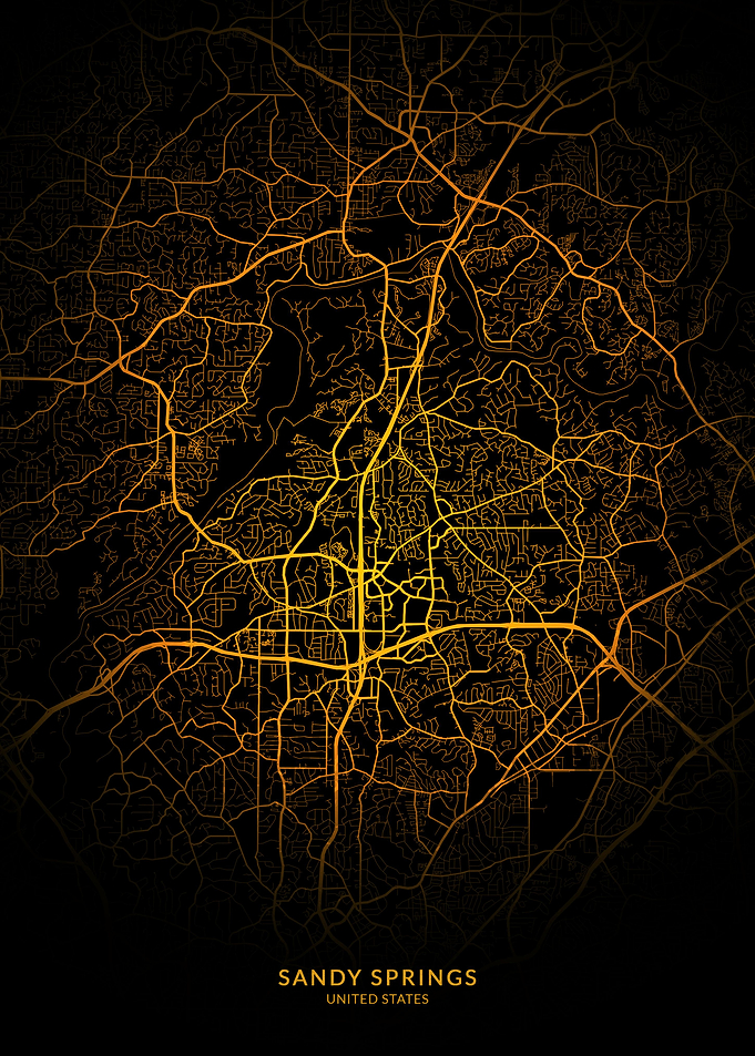 Sandy Springs City Map