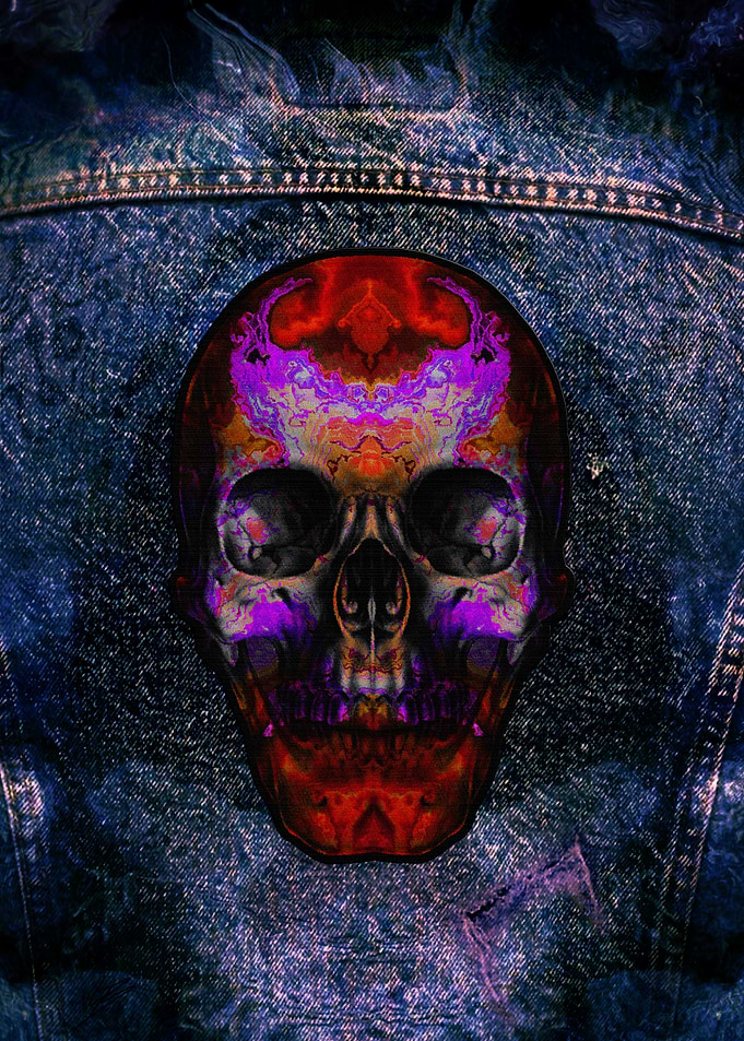 Lady Diablo Sk8r Skull
