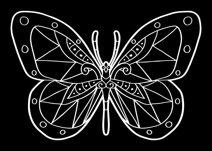 Aztec Butterfly Mayan Inca