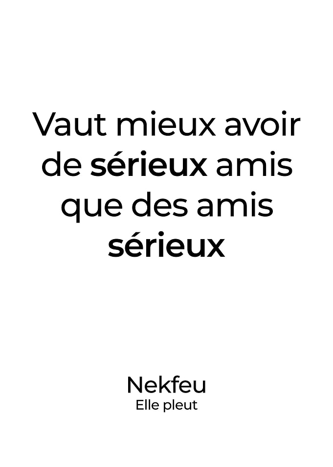Nekfeu Poster