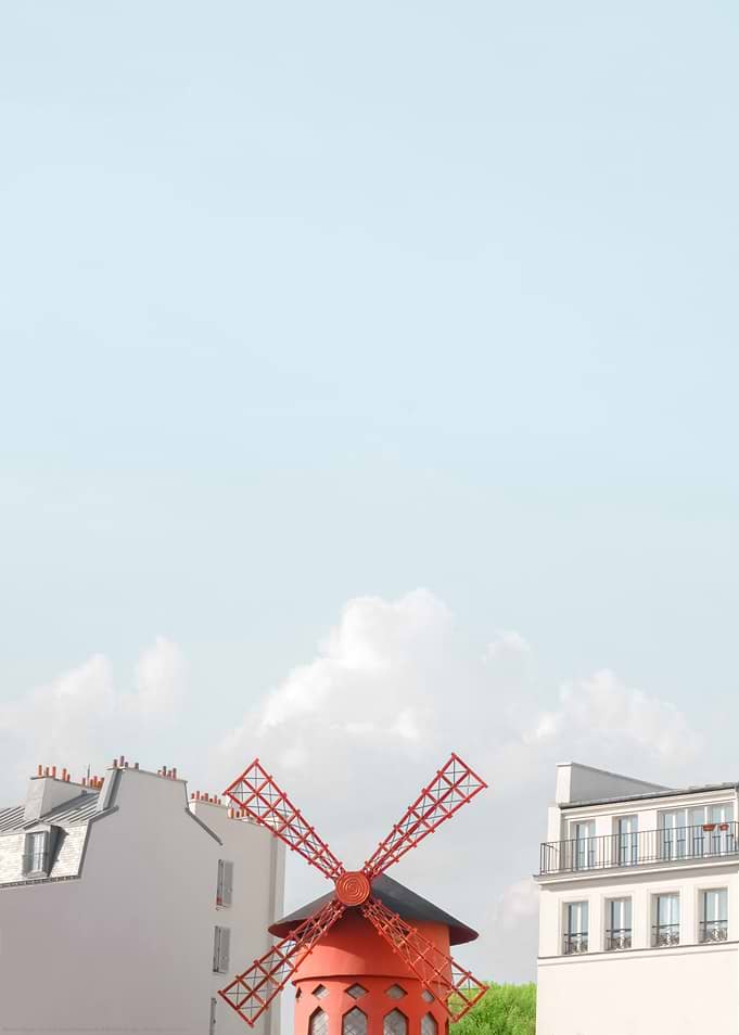 Moulin Rouge Postcard