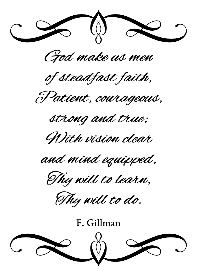 Men of Steadfast Faith