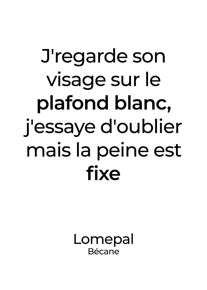Lomepal Poster