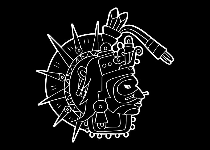 Tonatiuh Aztec God Sun God