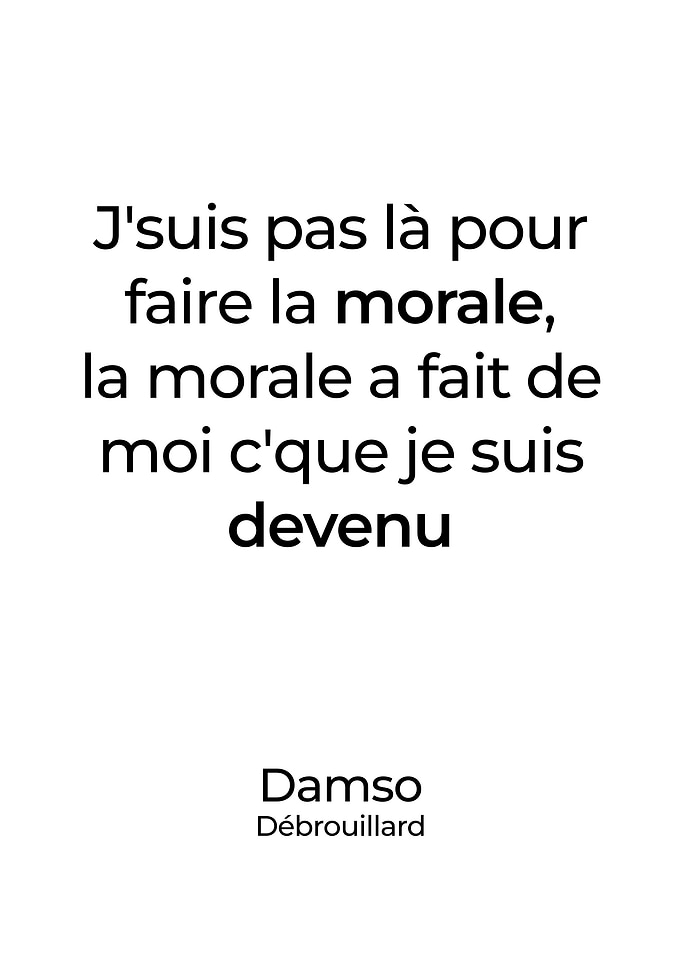Damso Poster