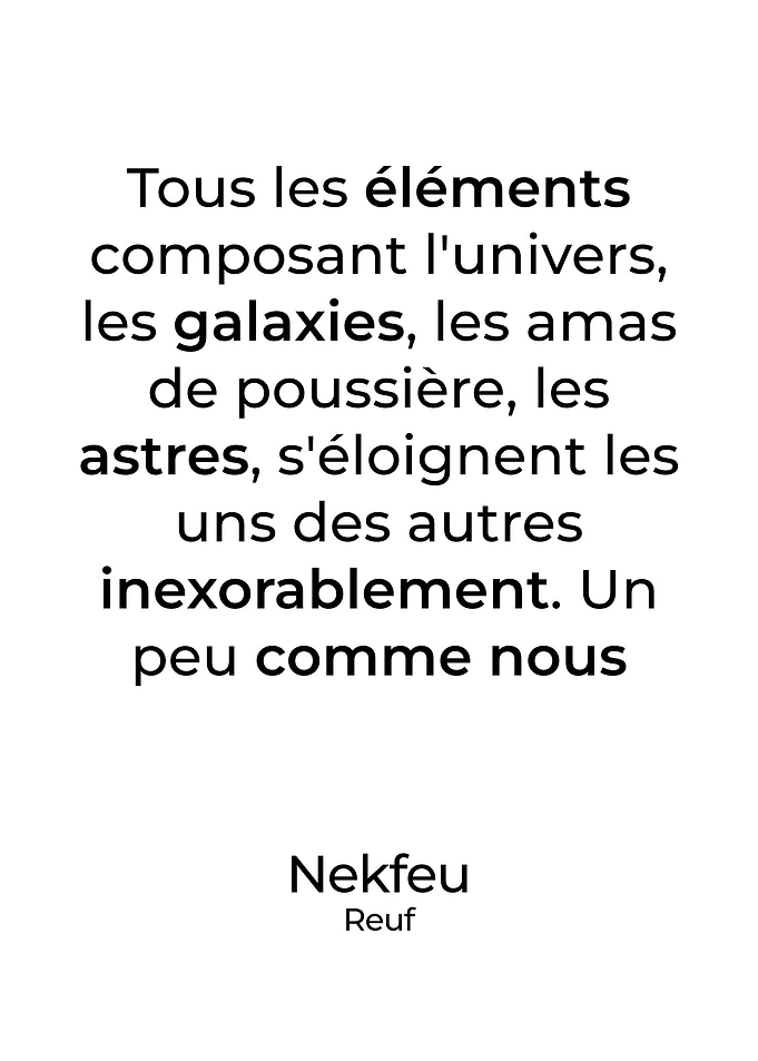 Nekfeu Poster