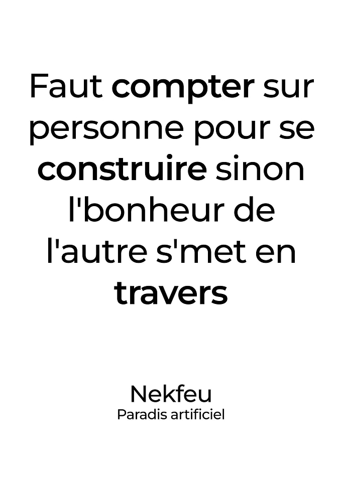 Nekfeu Poster