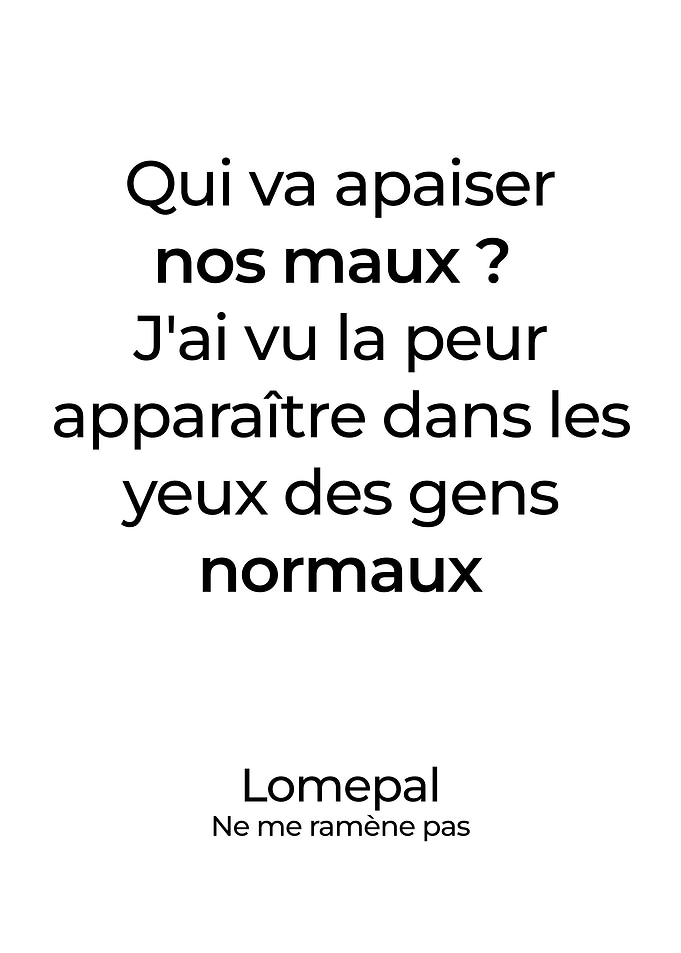 Lomepal Poster