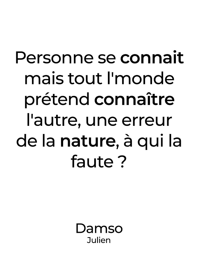 Damso Poster