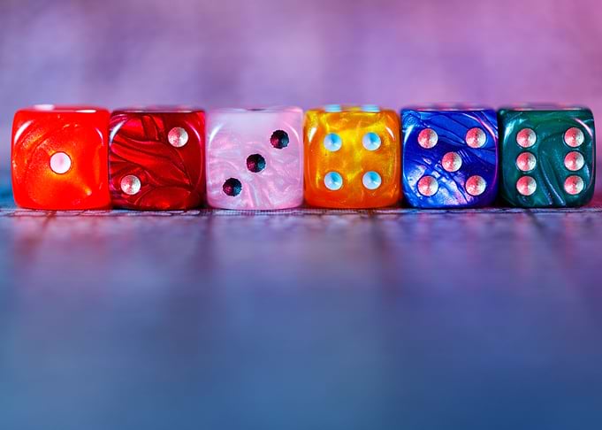 Dice for boardgame and rpg