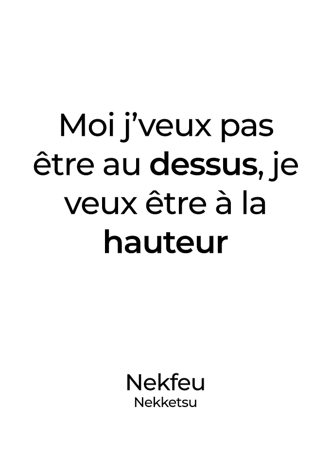 Nekfeu Poster