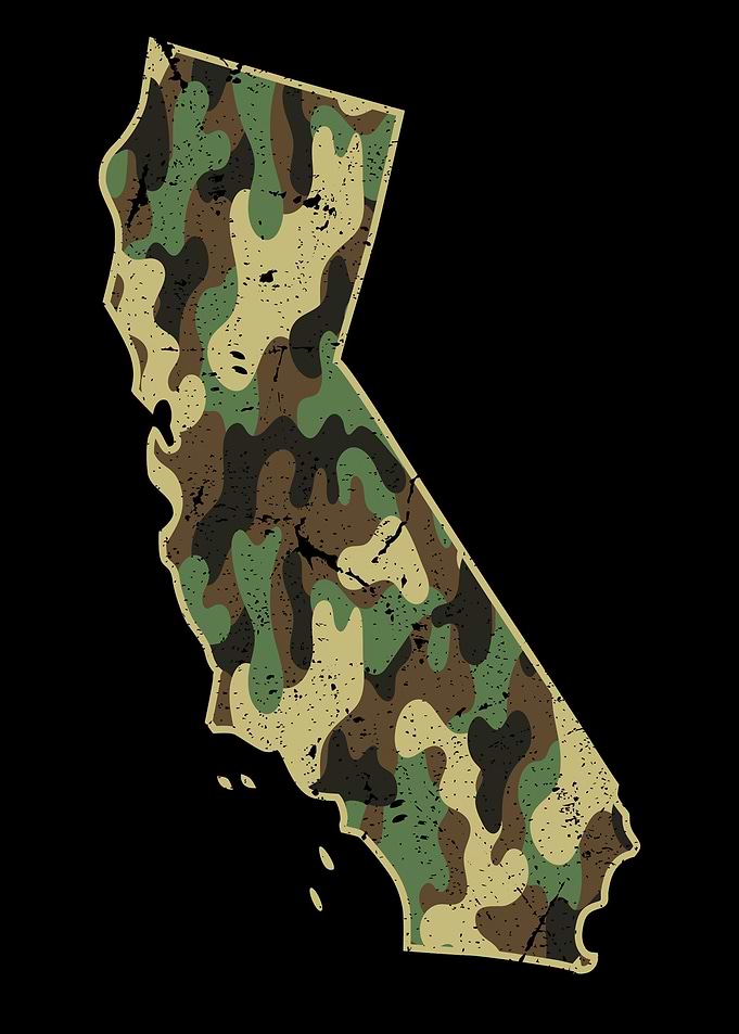 Camo California Outline