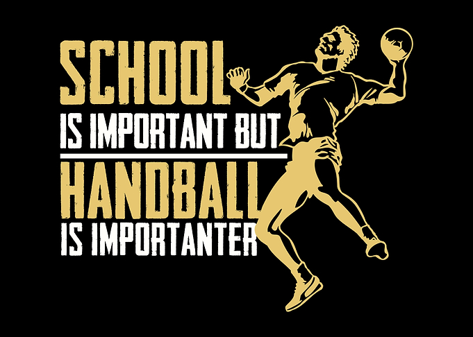 School Handball Player