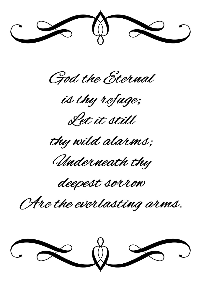 Refuge in the Eternal Arms