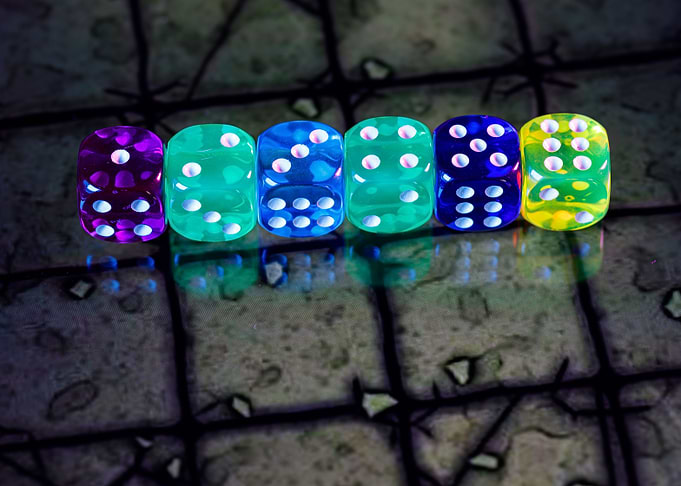 Dice for boardgame and rpg