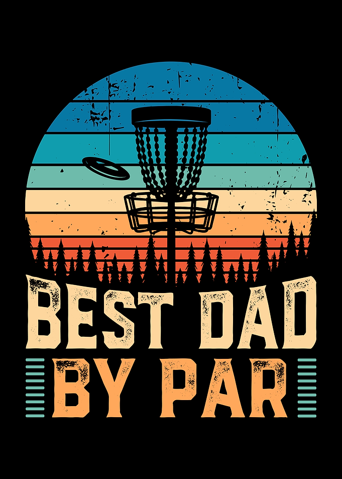 Funny Disc Golf Best Dad