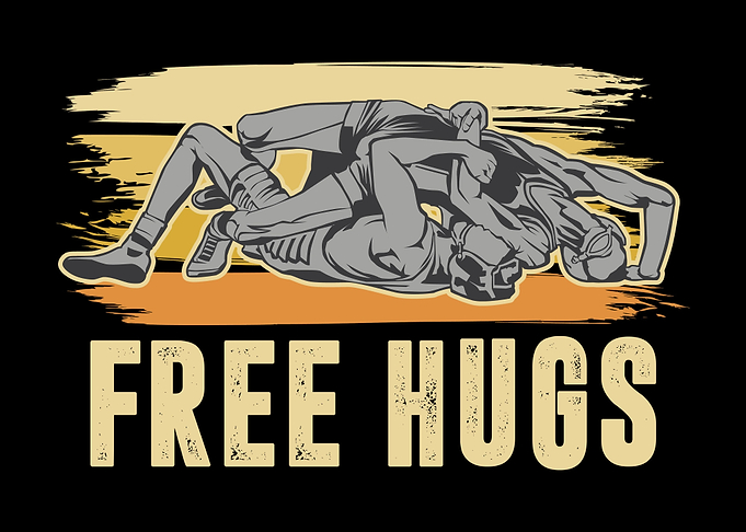 Wrestling Hugs Wrestler