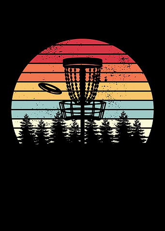 Disc Golf Retro Distressed