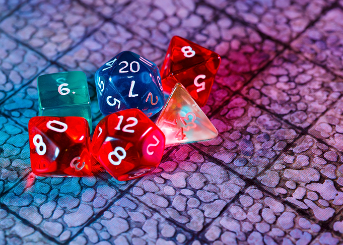 Dice for boardgame and rpg