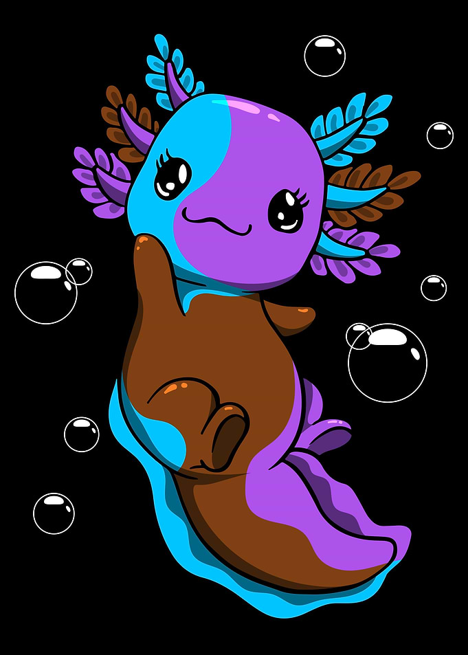 Androsexual Flag Axolotl