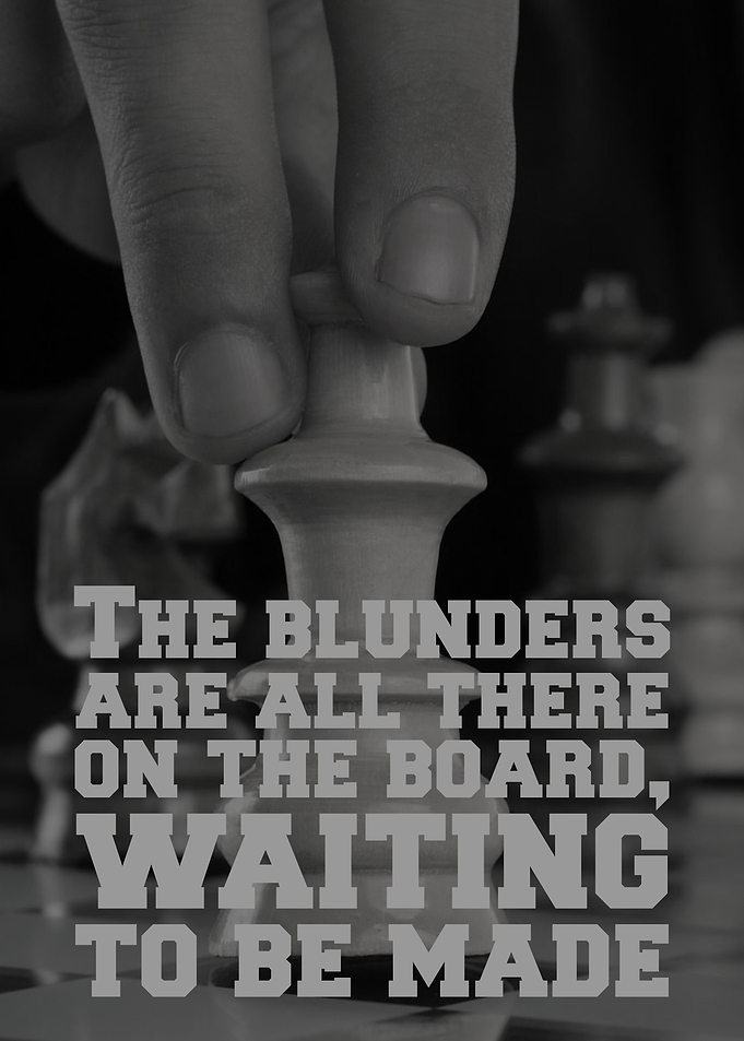 The blunders are all there