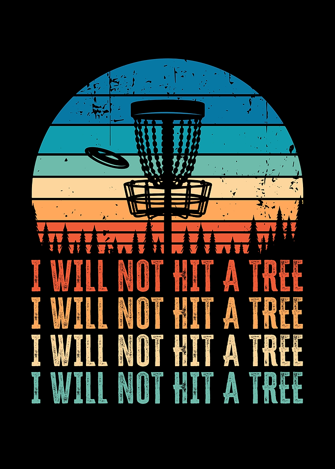 Funny Disc Golf Tree Gift
