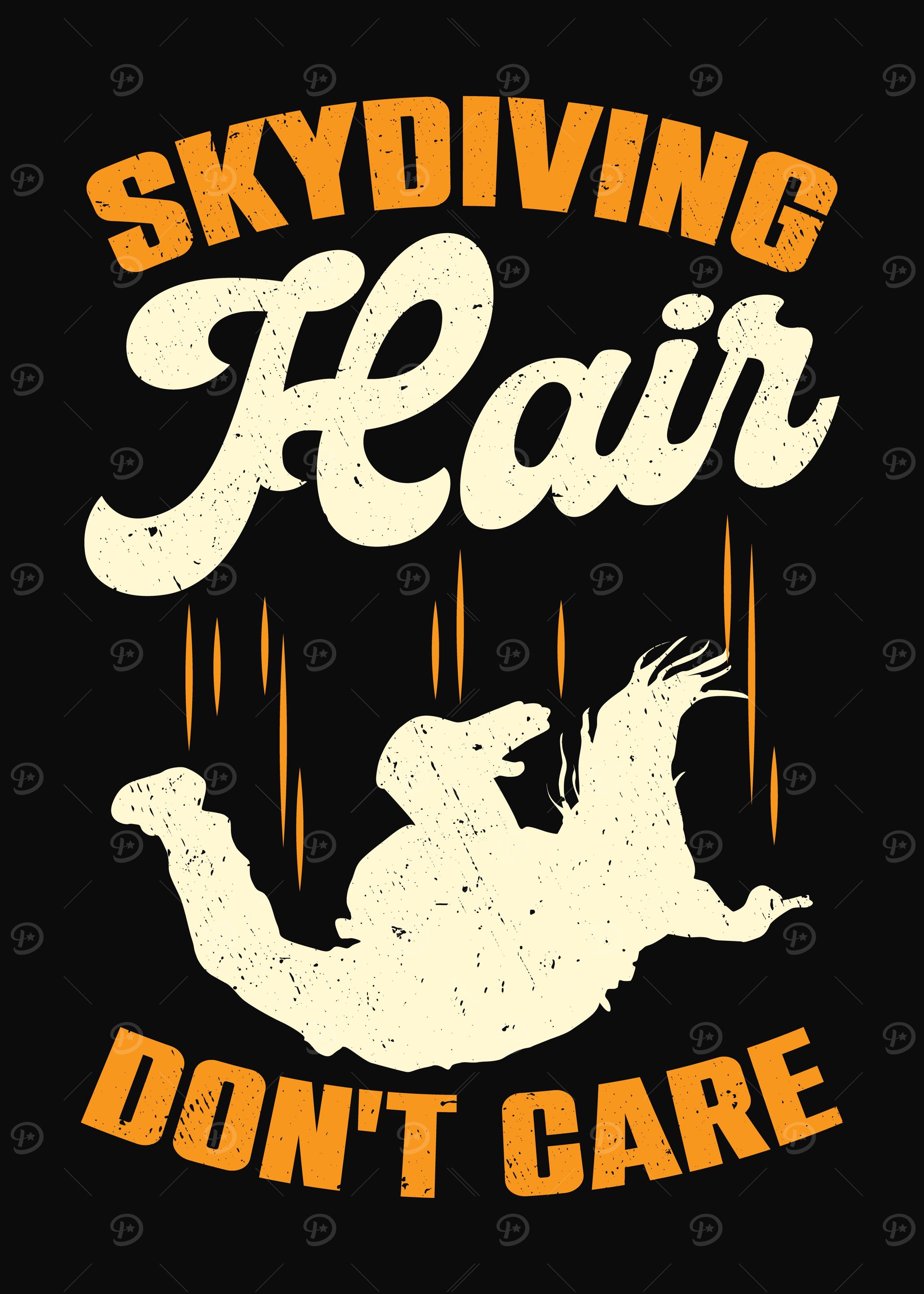 Skydiving Hair Skydiver