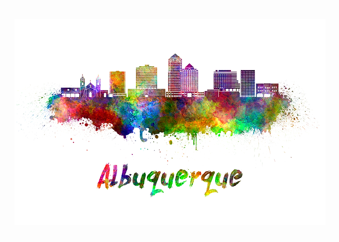 albuquerque skyline