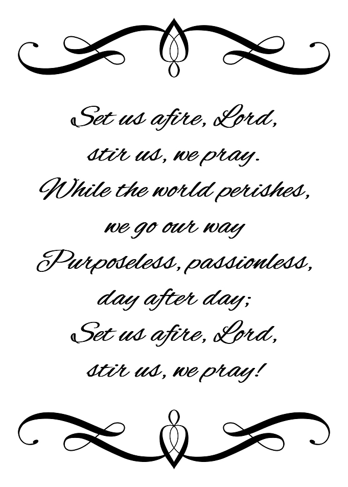 Set Us Afire Lord
